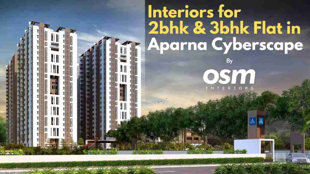 Flat Interiors at Aparna Cyberscape