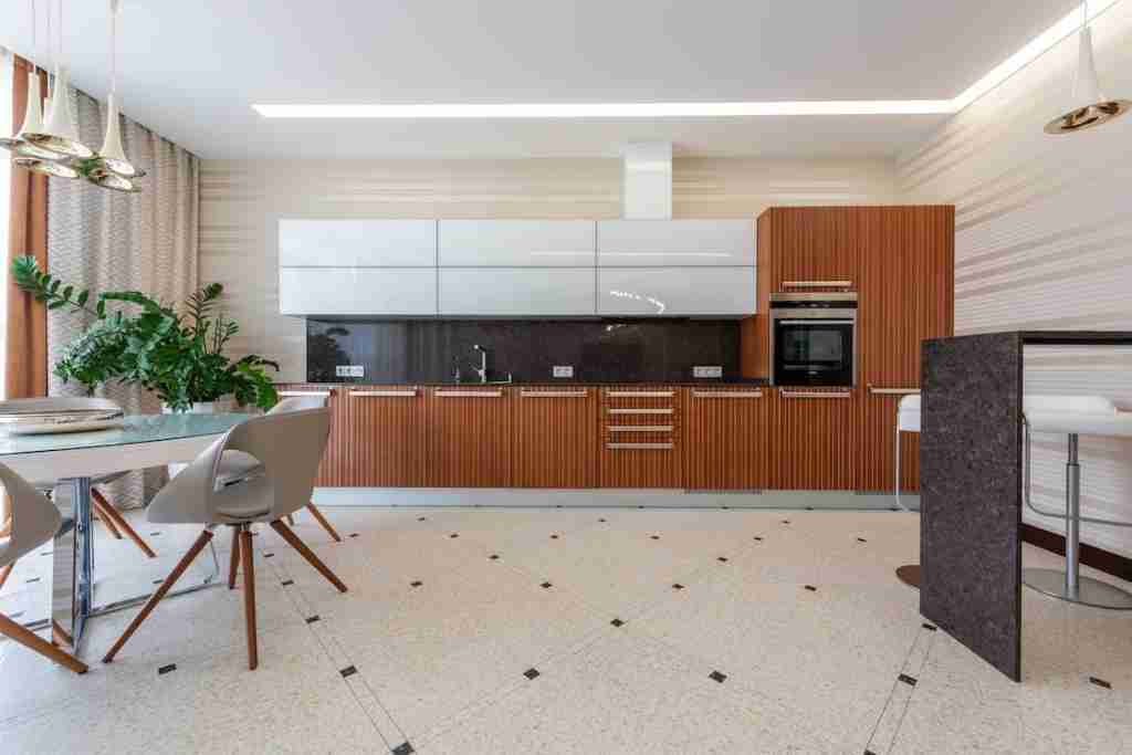 modern kitchen interior