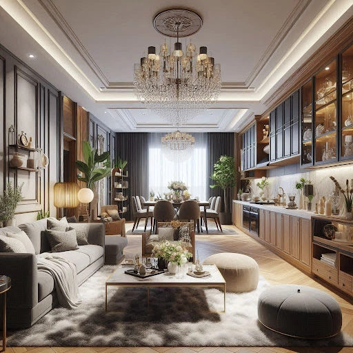 Middle Class Apartment Interior