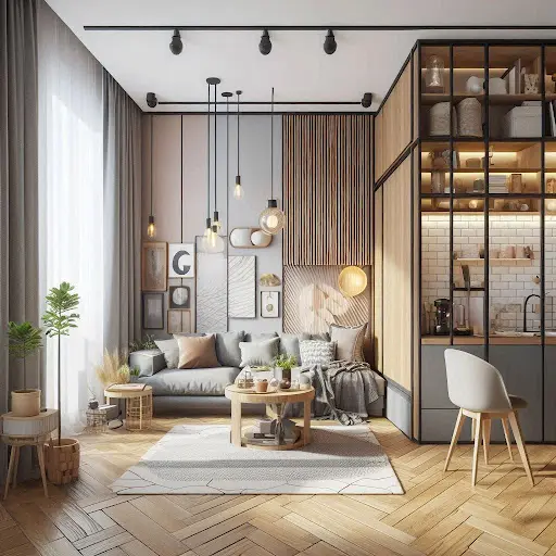 Studio Apartment Interior